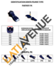 ENSEMBLE DENT ET ADAPTATEUR FK4 NS PE - 001240NE00