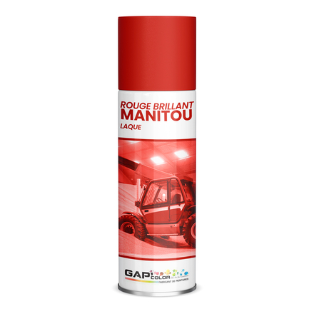 LAQUE BRILLANTE ROUGE MANITOU 1KG