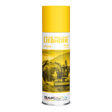 LAQUE BRILLANTE JAUNE LIEBHERR 1KG