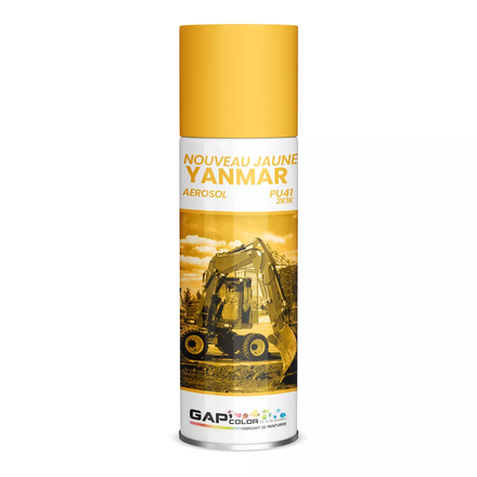 AEROSOL NOUVEAU JAUNE YANMAR 400ML