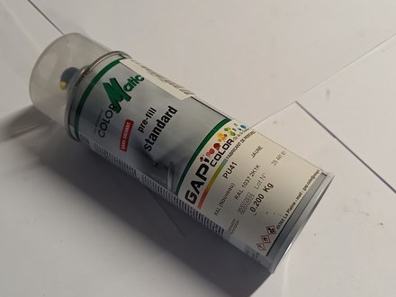 AEROSOL BOMBE JAUNE RAL 1037 400ML - 39062