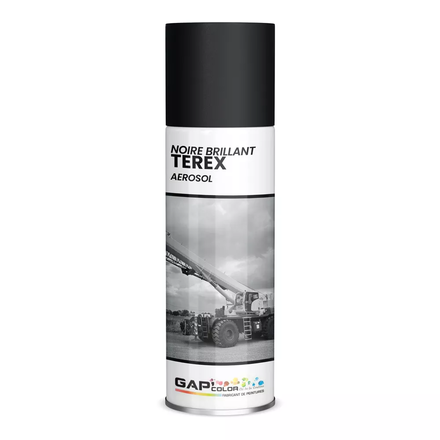 AEROSOL BRILLANT NOIR TEREX 500ML