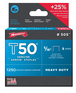 Boite de 1250 Agrafes T50 - 8mm ARROW - 31002