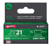 Agrafes JT21 - 6mm - bte de 1000 VINMER - 031009