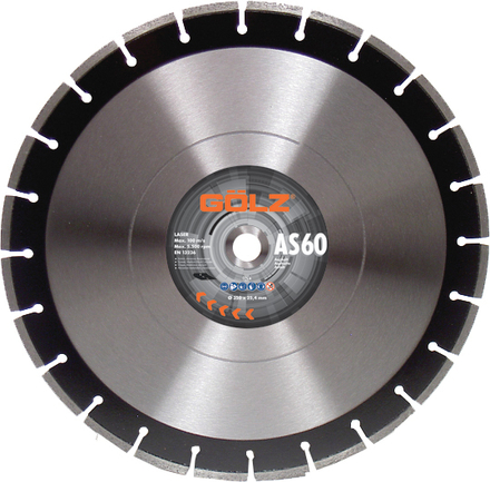 Disques AS-60 ø350 25,4 GOLZ - AS60351