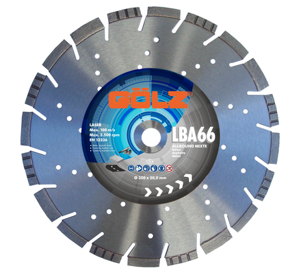 Disques LBA-66 ø300 25,4 GOLZ - LBA66301F