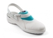 SABOTS DE TRAVAIL GASTON MILLE 'LADY' GAMME FLOWERGRIP ALTHEA BLANC OB E A WRU SRC- ALAB9