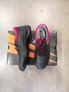 Chaussures de sécurité femme noir et fuchsia t.38 O2 SRC GASTON MILLE GANO938