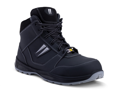 CHAUSSURES DE SECURITE HAUTES GRISE MIXTES HOT GINGER GASTON MILLE - SPÉCIALE MAINTENANCE S3 SRA ESD - GHNO3