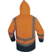 PARKA 5 EN 1 DELTA PLUS HAUTE VISIBILITÉ POLYESTER OXFORD ENDUIT PU ORANGE FLUO - OPTI3OM