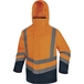 PARKA 5 EN 1 DELTA PLUS HAUTE VISIBILITÉ POLYESTER OXFORD ENDUIT PU ORANGE FLUO - OPTI3OM