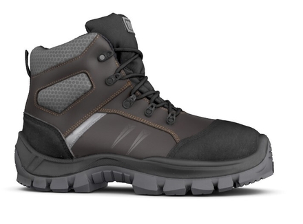 Chaussure de sécurité avec protection des métatarses marron haute HOT CUMIN MilleMeta FusionGrip GASTON MILLE S3L M AN HI CI FO LG SR - PHMM3