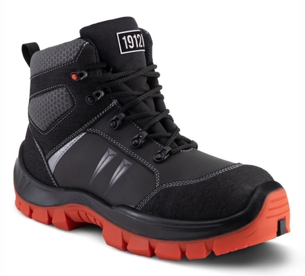 Chaussure de sécurite haute noire HOT STORM GASTON MILLE électricien SB PL AN WPA E FO LG SR - PHST3