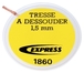 TRESSE À DESSOUDER 1,5 MM POUR ÉLECTRONIQUE - EXPRESS - 1860