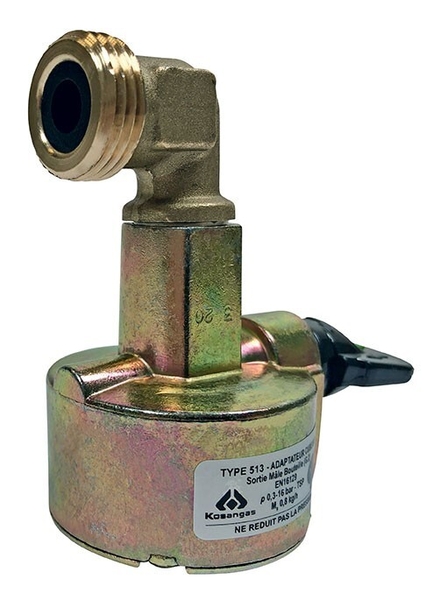 Robinet adaptateur EXPRESS diamètre 27 mm pour bouteille propane - 18987