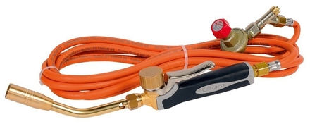 PACK SANITAIRE COMPRENANT UN CHALUMEAU À RACCORD TOURNANT AVEC BRULEUR TURBO - EXPRESS - 6073