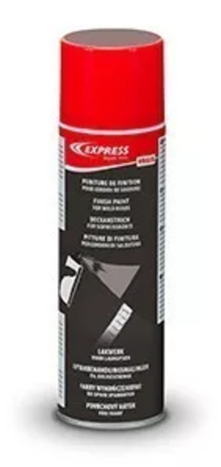 Aérosol de peinture EXPRESS brun foncé mat de finition pour cordon de soudure EXPRESS - 99615