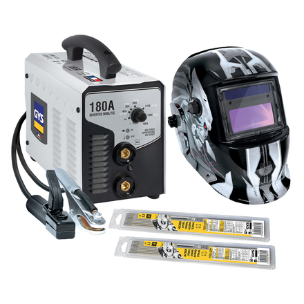 POSTE SOUDURE PROGYS 180 A + MASQUE LCD 9/13 G IRON - GYS - 013742