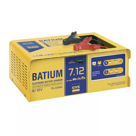 Chargeur de batterie BATIUM 7.12 GYS - 024496