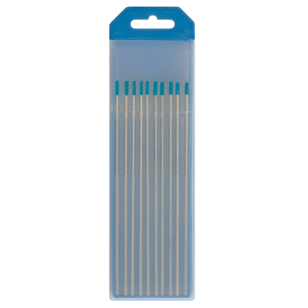 10 ÉLECTRODES TUNGSTENE LANTHANE WL20 Ø2,0 - BLEU - AC/DC - GYS - 037120
