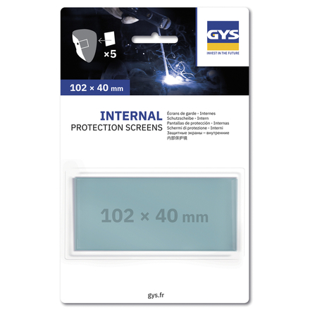 5 ÉCRANS INTERNES 102 x 40 - TECHNO 11 - GYS - 040830