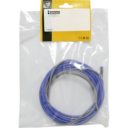 GAINE METAL 3m BLEU - FIL ACIER Ø 0,6/0,8 - GYS - 041592