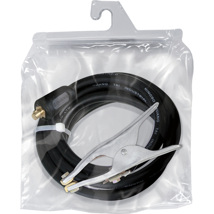 CÂBLE DE MASSE 250A - 25mm² - 3m - CONNECT. 10/25mm² - Pince tresse - GYS - 043787