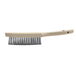 BROSSE ANGLE INOX 3 RANGS - MANCHE BOIS - GYS - 044289