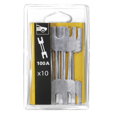 KIT 10 FUSIBLES 100A / PROSTART/GYSTART - Blister - GYS - 054486