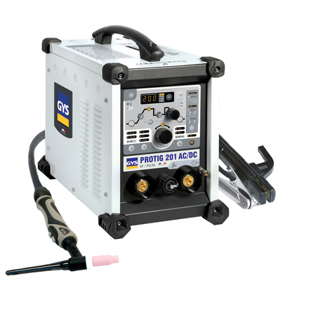 POSTE SOUDURE PROTIG 201 AC/DC FV - AVEC ACCESSOIRES - SR26DB-4m - GYS - 063945