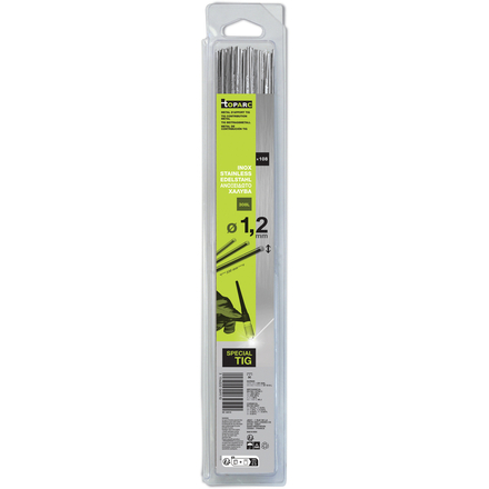 108 BAGUETTES TIG INOX - 308L Ø1,2 - 330mm - Blister 0,33kg - GYS - 069510