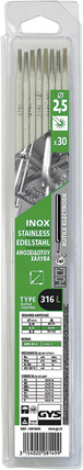 Électrodes inox GYS 316L Ø 2,5 lot de 30 - 081499