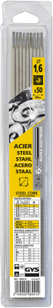 Blister de 50 Électrodes rutiles E6013 Ø 1,6 GYS - 084414