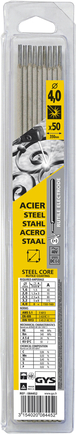 Blister de 50 Électrodes rutiles E6013 Ø 4,0 GYS - 084452