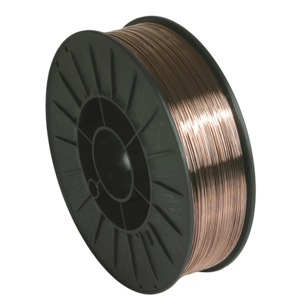 FIL MAG ACIER Ø0,8 - BOBINE PLASTIQUE S200 5kg - ER70S-3 / G2Si1 - GYS - 086401