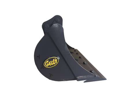 Godet de curage GEITH 1200mm avec contrelame boulonnée pour attache rapide JCB 35Z 36C - G04120035Z