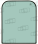 Vitre avant haute CASE - KOBELCO 