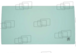 Vitre avant inférieure COMPATIBLE CASE KOBELCO