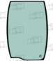 Pare brise Avant TL BOBCAT 7146748 adaptable 063144C