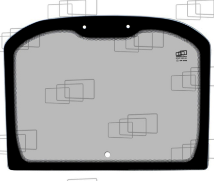 VITRE ARRIERE COMPATIBLE CATERPILLAR