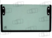Pare Brise inférieur JCB 334/P0606 adaptable 066674A