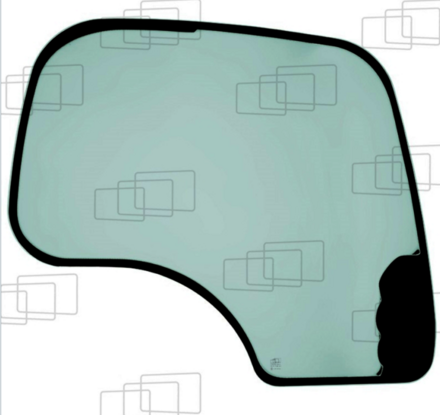 Vitre latérale pour pelles JS JCB 333/J3865 adaptable - 066684G