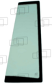 VITRE AVANT 1/4 GAUCHE COMPATIBLE VOLVO