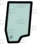 VITRE PORTE AVANT BASSE COMPATIBLE YANMAR