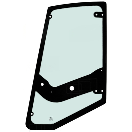 VITRE DE PORTE GAUCHE EQUIVALENT MECALAC HITACHI AHLMANN
