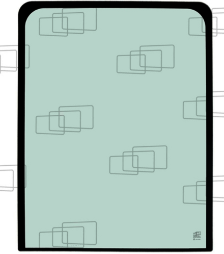 Pare brise avant supérieur CASE/HYUNDAI adaptable 145967D