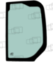 VITRE COTE DERRIERE PORTE GAUCHE COMPATIBLE VOLVO