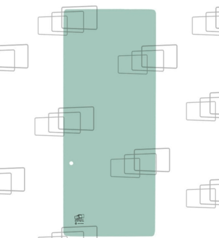 Vitre porte gauche adaptable 156514D