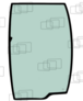 PARE BRISE AVANT CLAAS 9040 SCORPION