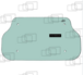 VITRE SUPERIEURE DE CABINE BOBCAT 7120411 - 273649G